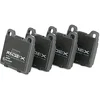 Image de RIDEX 402B0393 Set d'essieu Plaquettes de frein Avant avec tôle anti-bruit Compatible avec VW Golf 1 Cabriolet 155