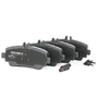Image de RIDEX 402B0411 Set d'essieu Plaquettes de frein Avant avec tôle anti-bruit Compatible avec MERCEDES-BENZ Vaneo W414