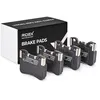 Image de RIDEX 402B0765 Set d'essieu Plaquettes de frein Avant Compatible avec CITROËN Saxo 3/5 portes S0, S1