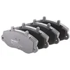 Image de RIDEX 402B0673 Set d'essieu Plaquettes de frein Avant avec tôle anti-bruit Compatible avec RENAULT Master 2 Van FD