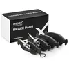 Image de RIDEX 402B0817 Set d'essieu Plaquettes de frein Avant sans accessoires avec clip de piston Compatible avec PEUGEOT 205 II 3/5 portes