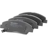 Image de RIDEX 402B0837 Set d'essieu Plaquettes de frein Avant avec tôle anti-bruit Compatible avec HYUNDAI i10 PA