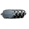 Image de RIDEX 402B0914 Set d'essieu Plaquettes de frein Arrière avec tôle anti-bruit Compatible avec VW Golf 7 3/5 portes 5G1, BQ1, BE1, BE2
