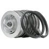 Image de RIDEX 1260W0046 Pompe à eau avec joints sans roue dentée sans couvercle Compatible avec VW Transporter T5 Van 7HA, 7HH, 7EA, 7EH