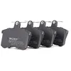 Image de RIDEX 402B0021 Set d'essieu Plaquettes de frein Arrière avec ressort avec tôle anti-bruit Compatible avec VW Golf 1 Cabriolet 155