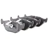 Image de RIDEX 402B0026 Set d'essieu Plaquettes de frein Arrière avec tôle anti-bruit avec clip de piston Compatible avec BMW 5 Berline E39