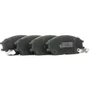 Image de RIDEX 402B0132 Set d'essieu Plaquettes de frein Avant Compatible avec HYUNDAI GETZ TB