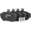 Image de RIDEX 402B0133 Set d'essieu Plaquettes de frein Avant avec ressort avec tôle anti-bruit Compatible avec VW Passat B5 GP Break 3BG, 3B6