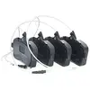 Image de RIDEX 402B0123 Set d'essieu Plaquettes de frein Avant Compatible avec PEUGEOT 407 Berline 6D