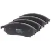 Image de RIDEX 402B0228 Set d'essieu Plaquettes de frein Avant Compatible avec NISSAN Qashqai/Qashqai +2 I J10, NJ10