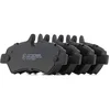Image de RIDEX 402B0204 Set d'essieu Plaquettes de frein Arrière avec tôle anti-bruit Compatible avec MERCEDES-BENZ Sprinter 3.5-T Van W906