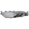 Image de RIDEX 402B0260 Set d'essieu Plaquettes de frein Avant avec tôle anti-bruit Compatible avec VW Polo III 3/5 portes 6N2