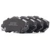 Image de RIDEX 402B0257 Set d'essieu Plaquettes de frein Avant avec tôle anti-bruit Compatible avec JEEP WRANGLER III JK
