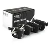 Image de RIDEX 402B0282 Set d'essieu Plaquettes de frein Arrière sans accessoires avec clip de piston Compatible avec BMW 3 Berline E90