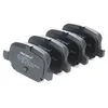 Image de RIDEX 402B0314 Set d'essieu Plaquettes de frein Arrière avec tôle anti-bruit Compatible avec FIAT 500 3 portes 312