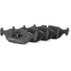 Image de RIDEX 402B0348 Set d'essieu Plaquettes de frein Arrière avec clip de piston Compatible avec BMW 3 Berline E46