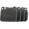 Image de RIDEX 402B0332 Set d'essieu Plaquettes de frein Avant avec tôle anti-bruit Compatible avec MERCEDES-BENZ SL Cabriolet R107