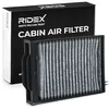 Image de RIDEX 424I0191 Filtre d'habitacle Compatible avec RENAULT Megane II 3/5 portes BM, CM, BM0/1, CM0/1