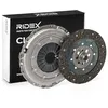 Image de RIDEX 479C0065 Kit d'embrayage avec mécanisme d'embrayage avec disque d'embrayage Compatible avec RENAULT Clio III 3/5 portes BR0/1, CR0/1