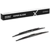 Image de RIDEX 298W0109 Jeu Essuie-glace Avant Compatible avec RENAULT Clio II 3/5 portes BB, CB, BB0/1/2, CB0/1/2