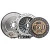 Image de RIDEX 479C0160 Kit d'embrayage avec mécanisme d'embrayage avec volant moteur avec disque d'embrayage avec butée de débrayage avec kit de vis Compatible avec CITROËN C8 II EA, EB