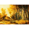 Image de Architects Paper Mantiburi 117405 Papier peint photo Motif arbre de ForestPaint. | Atelier 47 4 x 2,70 m Jaune/orange/noir