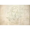 Image de Architects Paper Mantiburi 118040 GoldenLine Papier peint photo moderne Motif atelier 47 Blanc/vert 4 x 2,70 m