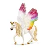 Image de Figurine Licorne ailée arc-en-ciel Multicolore 16 x 15 x 18 cm - Schleich 70576 BAYALA