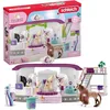 Image de Schleich | Salon De Beauté 42588 | Coffret avec Figurines, Nombreuses Fonctions et Accessoires | Cadeau pour Filles et garçons | Jouet Cheval réaliste | Coffret de Jeu | 99 pièces