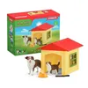 Image de Figurine Niche pour Chien pour enfants dès 3 ans coffret 188 x 82 x 147 cm - Schleich 42573 FARM WORLD