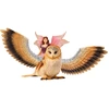 Image de Bayala - Elfe sur chouette pailletée V2, Figurine