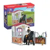Image de Box avec Tori et Princess Extension pour écurie schleich avec 26 éléments inclus dont 1 cheval schleich coffret figurines pour