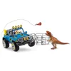Image de Coffret Voiture tout-terrain avec avant-poste Dino jouet dinosaure pour enfants dès 4 ans Schleich 41464 DINOSAURS