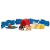Image de Schleich 42480 Enclos à Chiots, dès 3 Ans, Farm World - Coffret, 19 x 5,5 x 11,5 cm