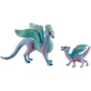 Image de Bayala - Maman dragon fleur et son bébé, Figurine