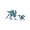 Image de Figurines Dragon Fleuri avec son petit Coffret Schleich 70592 Bayala Dès 5 ans