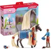 Image de Schleich 42614 Horse Club Sofia's Beauties Salon pour Animaux de Compagnie 66 Pièces - Coffret de Jouets avec Figurine Cheval, Soigneur, Chiots et Accessoires pour Enfants dès 4 Ans