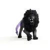 Image de Figurine Lion des Ténèbres - Figurine Hautement Détaillée et Réaliste à la Queue Transparente - Jouet pour Garçons et Filles -