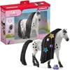 Image de Schleich 42620 Horse Club Sofia's Beauties Jument Quarter Horse à coiffer 8 Pièces - Figurine Cheval à La Crinière Brossable avec Accessoires - Cadeau pour Enfants dès 4 Ans et Plus