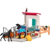 Image de Horse Club - Box à chevaux avec jument et poulain, Figurine
