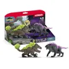 Image de schleich 70827 Shadow Lynx vs. Rock Crusher, from 7 Years ELDRADOR Creatures - Figurine, 31 x 16 x 18 cm