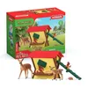 Image de Cabane des animaux de la forêt Coffre schleich 42658 Farm World pour enfants dès 3 ans