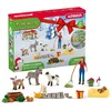 Image de schleich 98983 Calendrier de l'avent Farm World 2023, dès 3 ans, FARM WORLD - coffret, 24 pièces