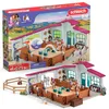 Image de Grand Manège Equestre Coffret figurine et accessoires Schleich 42639 Horse Club Pour enfant dès 5 ans