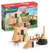 Image de Aventures au temple perdu Schleich 42657 Dinosaurs Coffret avec un dinosaure Monolophosaurus inclus Pour enfant dès 5 ans
