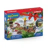 Image de Schleich Dinosaurs | Calendrier de l’Avent 2025   98984 | avec Figurine articulée, 6 Mini Dinosaures, Coffre au trésor et Accessoires | Jouet Dinosaure et idée Cadeau dès 5 Ans | 24 pièces (FR/IT)