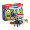 Image de Horse Box Lisa et Storm Figurine cheval et accessoires SCHLEICH 42709 Horse Club dès 5 ans
