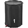 Image de casa.pro Récupérateur d'eau Réservoir d'eau PVC Inoxydable et Résistant aux UV 500 litres de Capacité 80 x 98 cm