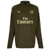 Image de Arsenal 18/19 - Veste de Foot Entraînement Joueurs 1/4 Zip - Forêt, Green, XL