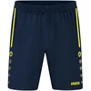 Image de JAKO - Short Polyvalent, Femme, Marine/Jaune Fluo, 40